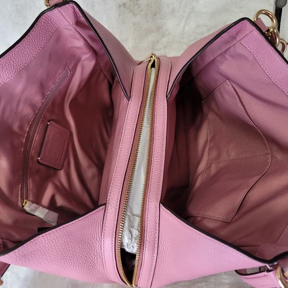 ✅ Coach 3 SET Designer Shoulder Bag P urse Wallet Wristlet NWT - Picture 5 of 15